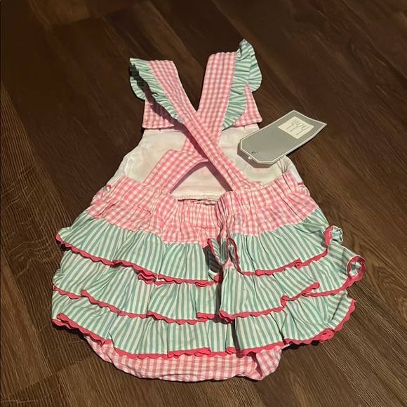 Lil Cactus Pink Gingham Watermelon Bubble - Picture 2 of 2